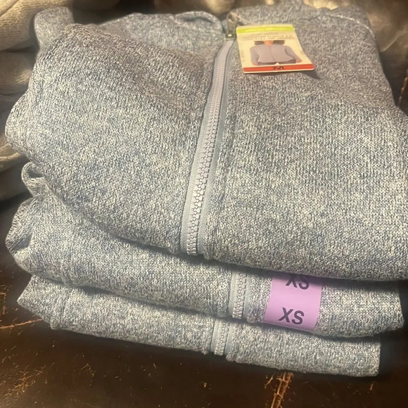 Eddie Bauer Ladies' Full Zip Jacket Blue Small - Picture 5 of 5
